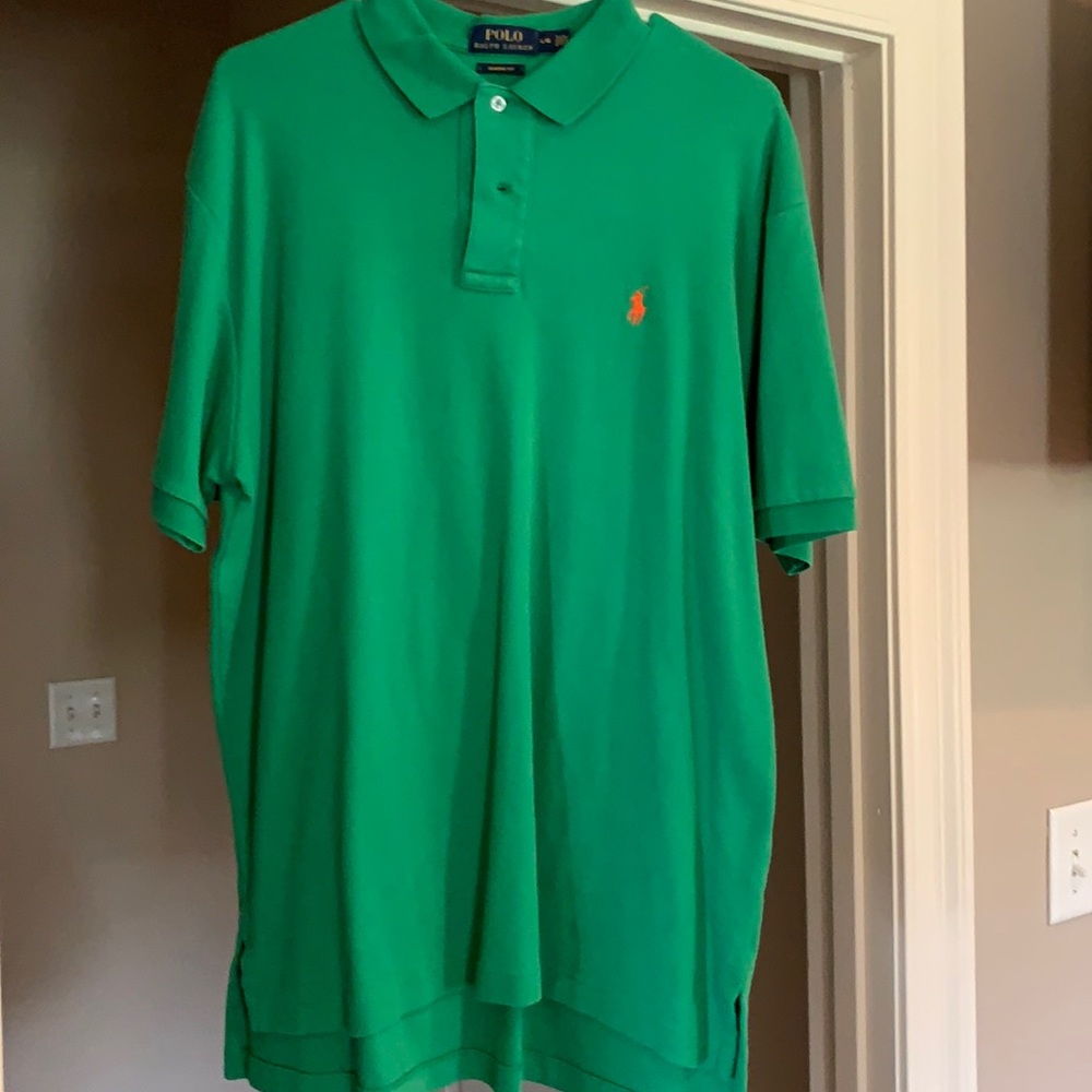 Men’s green Polo Short Sleeve